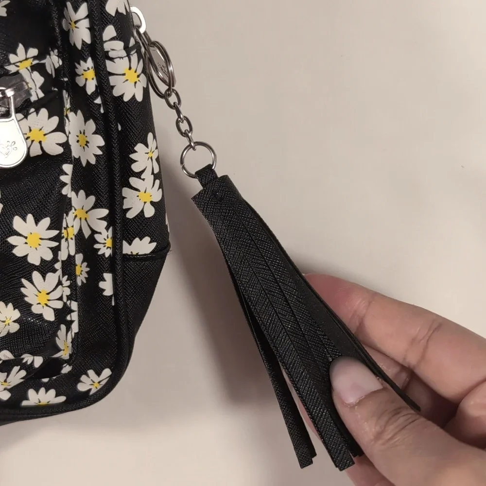Justice DAISY Mini Black Backpack